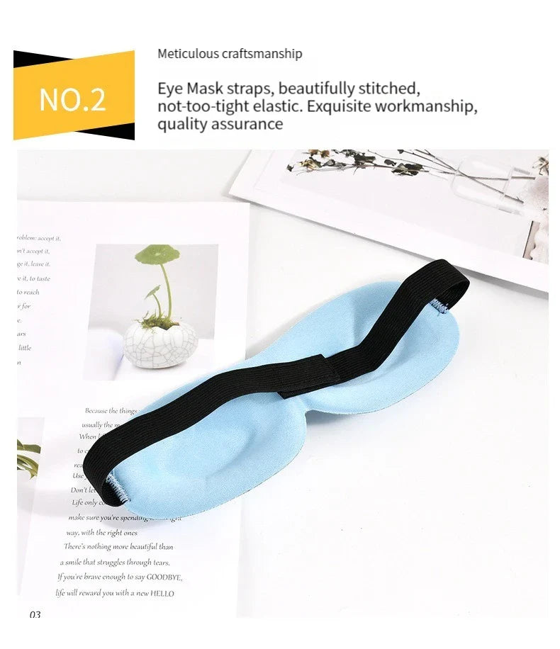 3d Sleep Mask Beauty Eyelash Sleeping Eye Mask