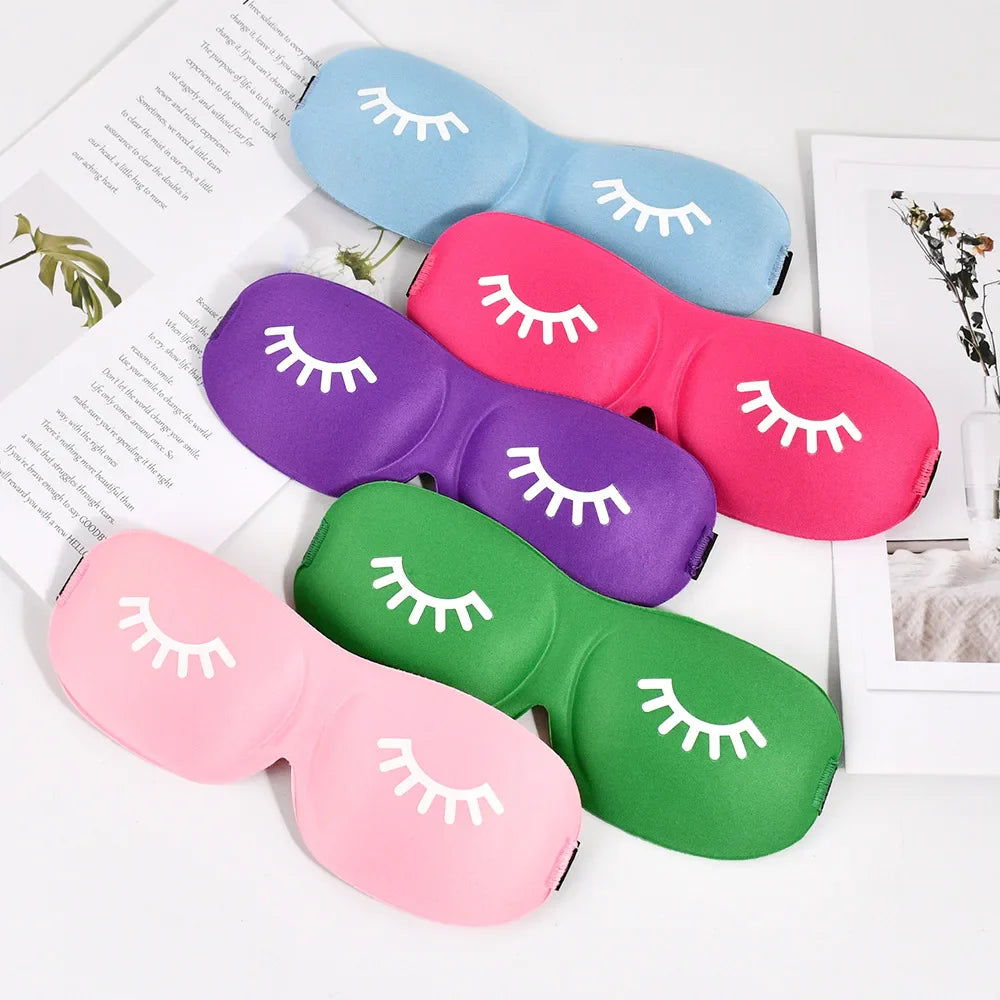 3d Sleep Mask Beauty Eyelash Sleeping Eye Mask