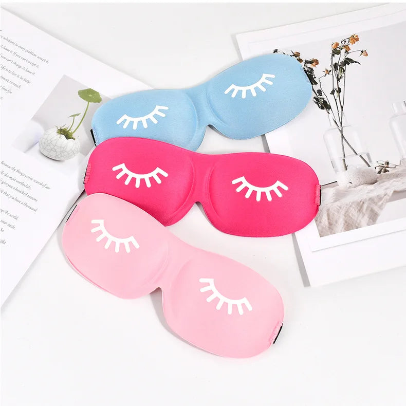 3d Sleep Mask Beauty Eyelash Sleeping Eye Mask