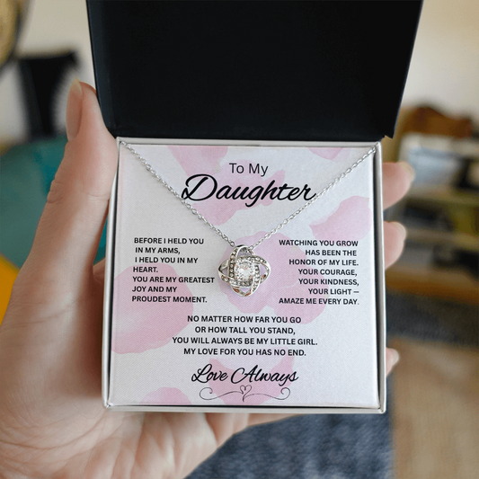 Forever My Little Girl – To My Daughter Necklace