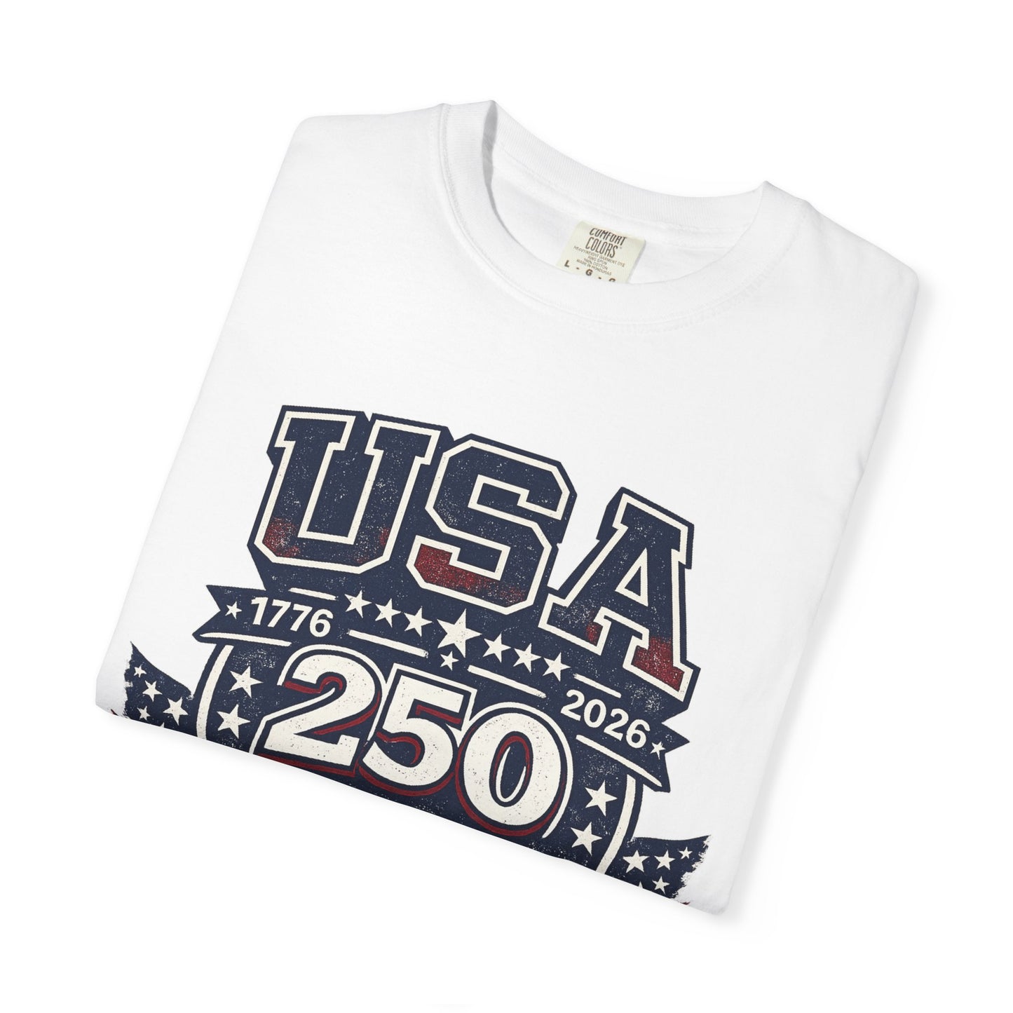 USA 250 Years of Freedom T-Shirt — 1776–2026 Patriotic Anniversary Tee