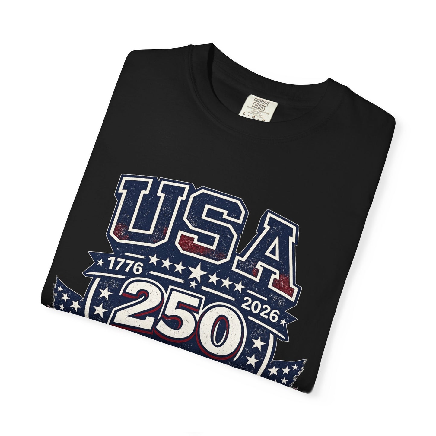 USA 250 Years of Freedom T-Shirt — 1776–2026 Patriotic Anniversary Tee