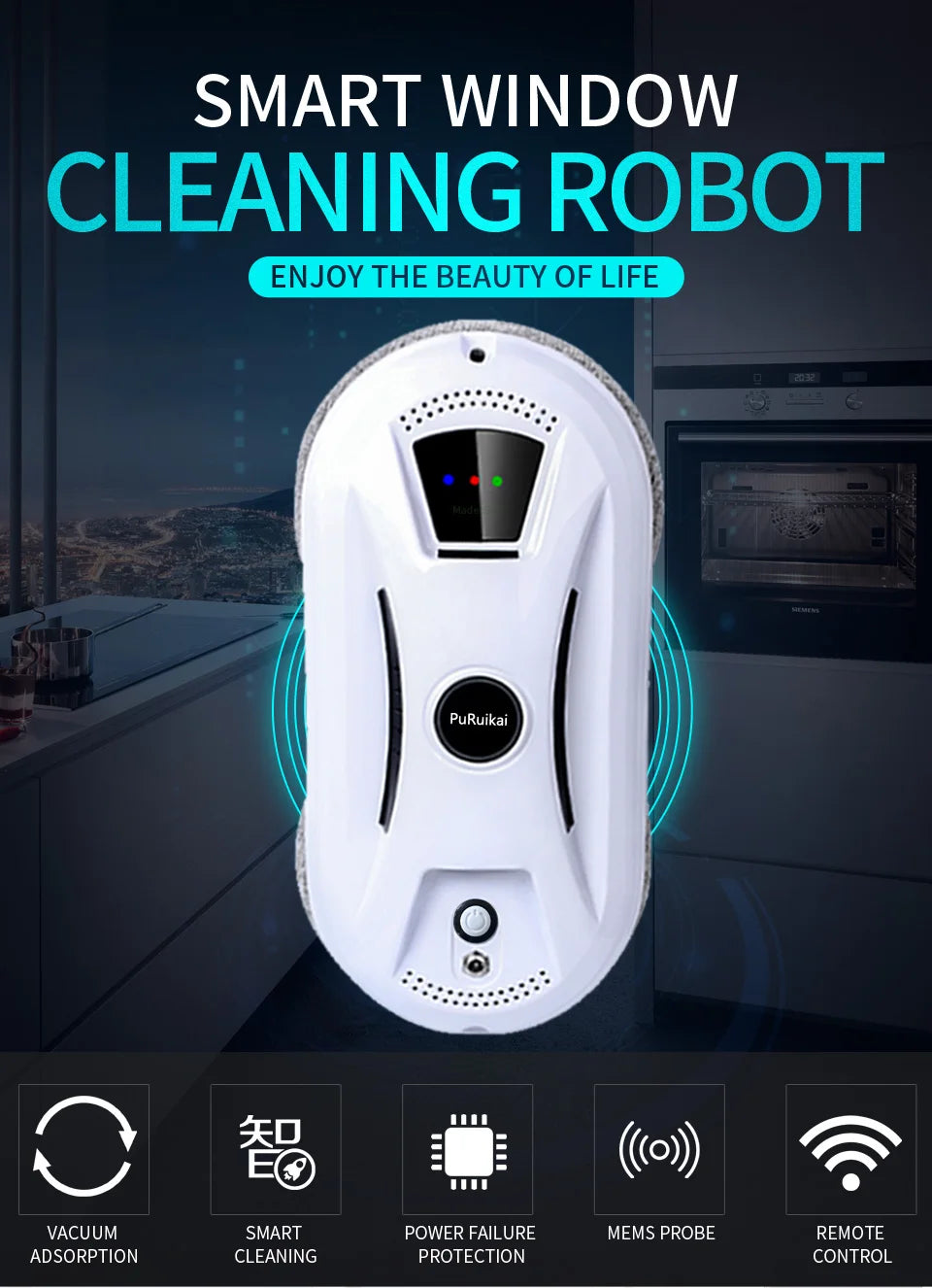 Smart Cleaning Window Robot