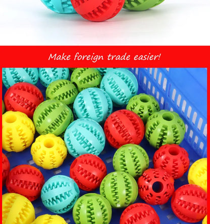 Silicone Pet Dog Toy Ball