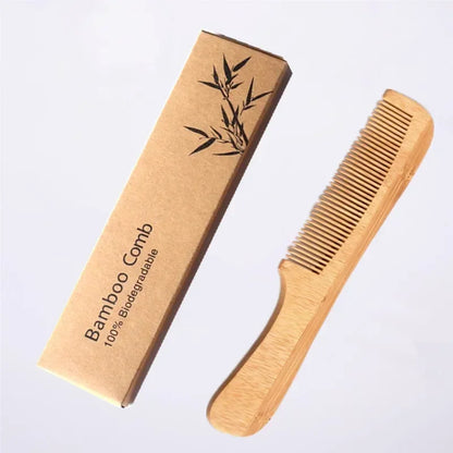 머리핀 High Quality Massage Wooden Comb