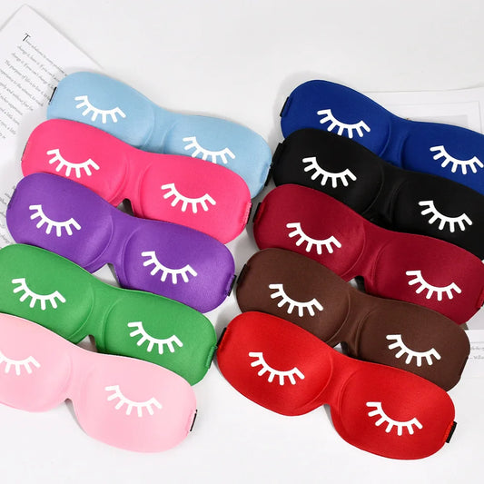 3d Sleep Mask Beauty Eyelash Sleeping Eye Mask