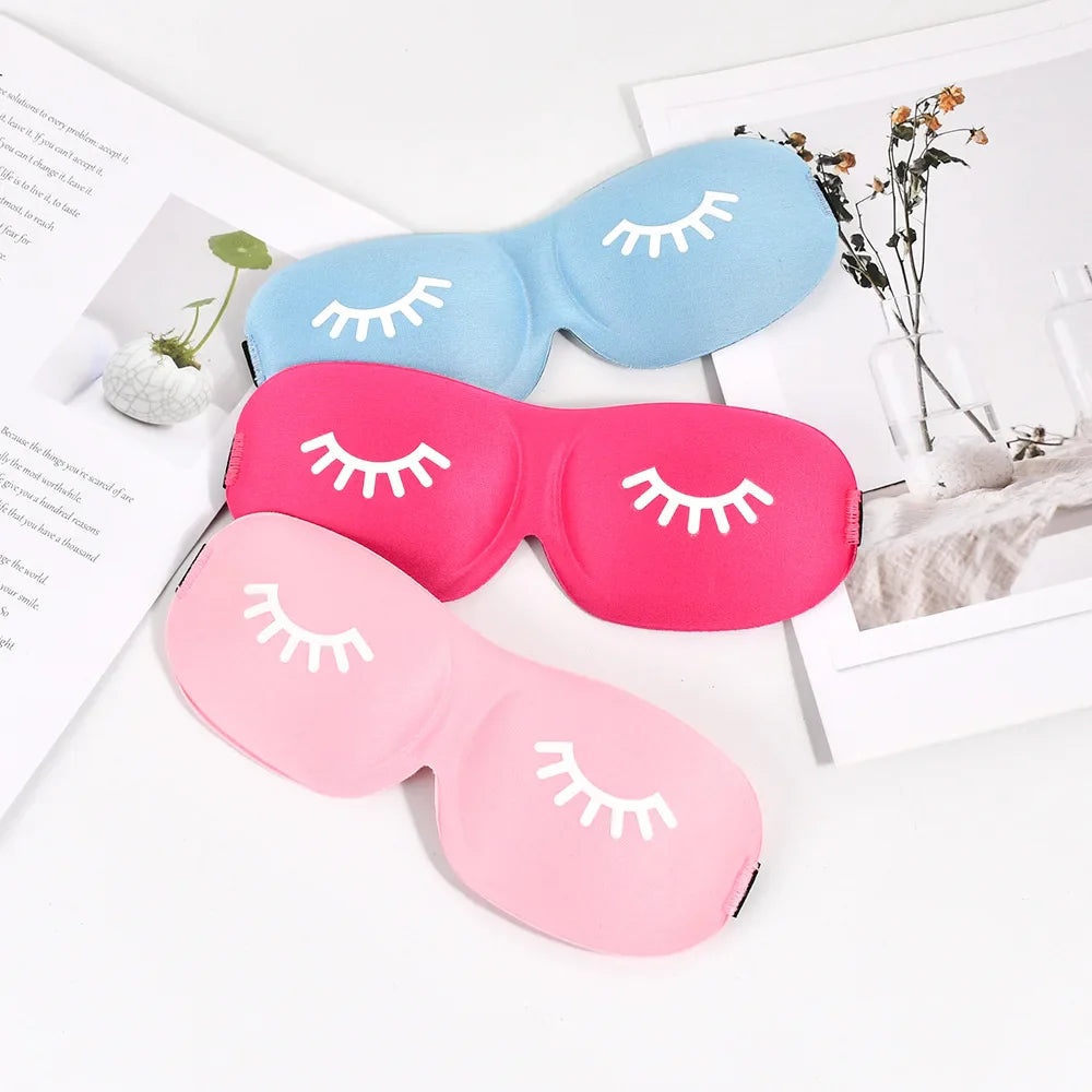 3d Sleep Mask Beauty Eyelash Sleeping Eye Mask