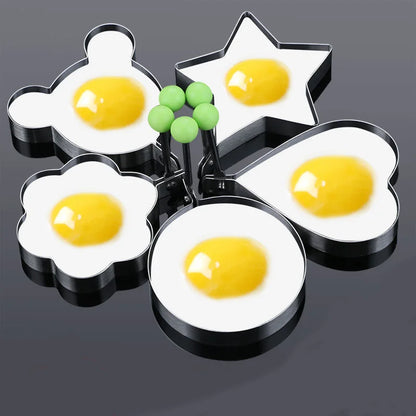 Stainless Steel 5Style Fried Egg