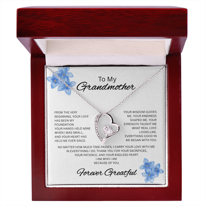 Forever Grateful – To My Grandmother Necklace