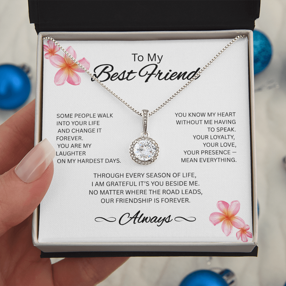 Best Friend Necklace Gift