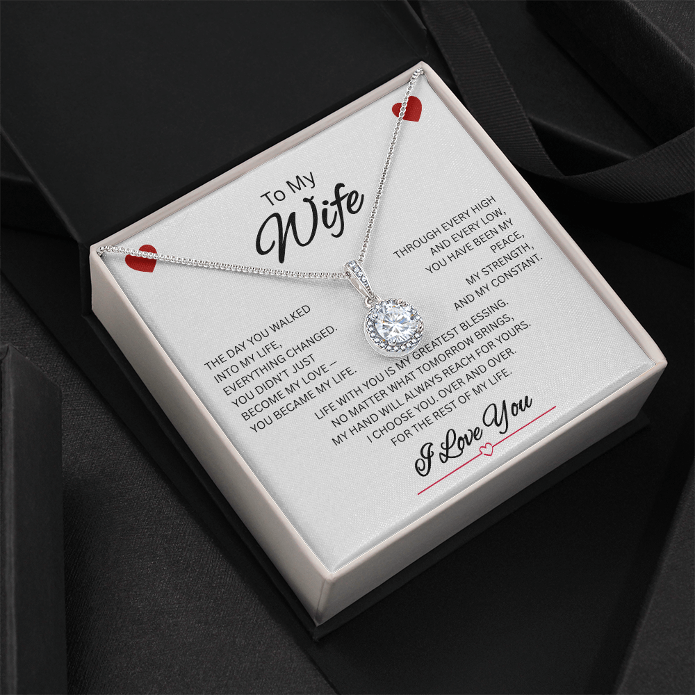 Forever Yours – To My Wife Necklace