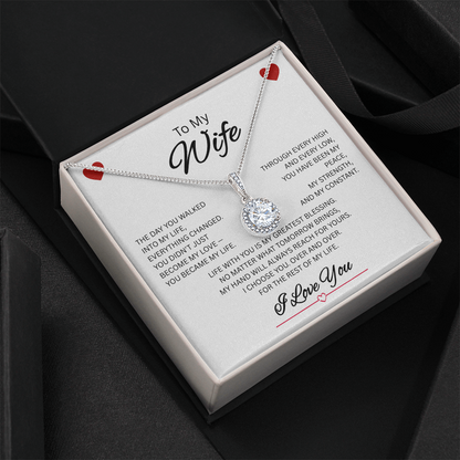 Forever Yours – To My Wife Necklace