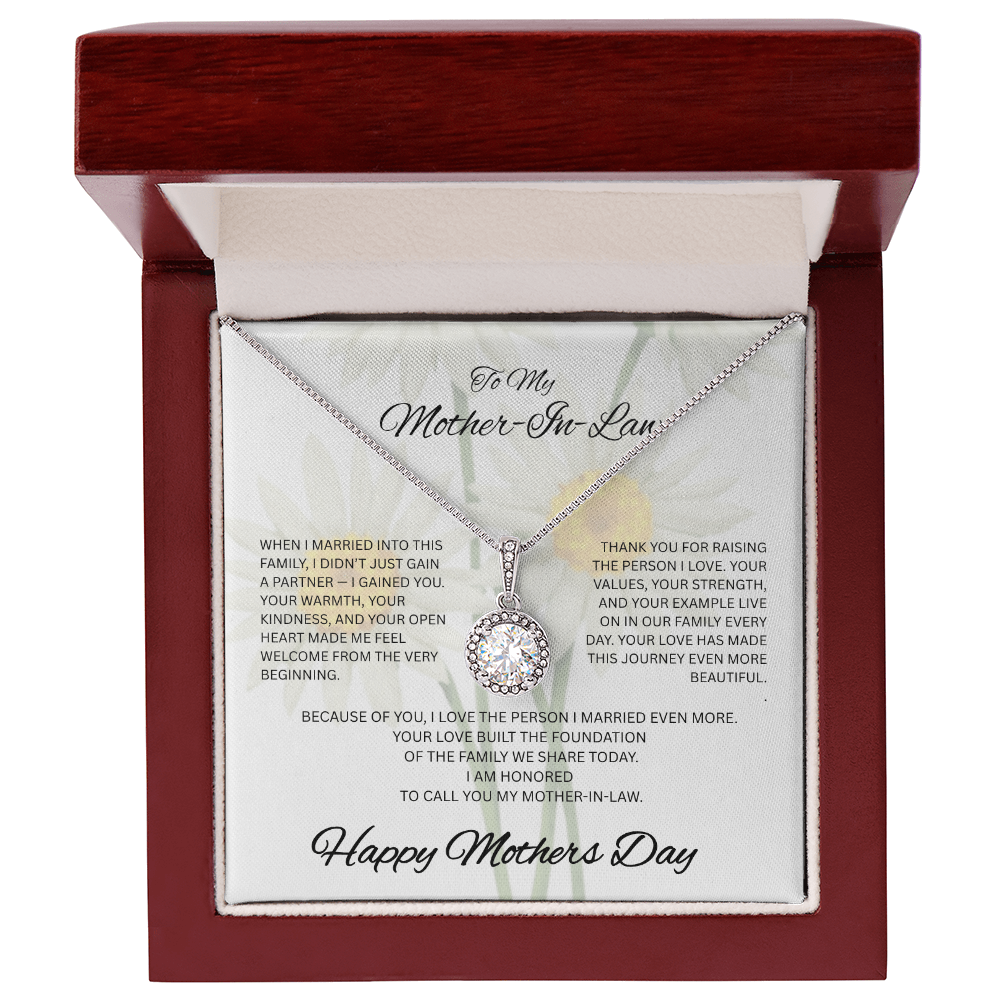 To My Mother-in-Law – With Gratitude Always Necklace