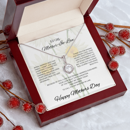 To My Mother-in-Law – With Gratitude Always Necklace