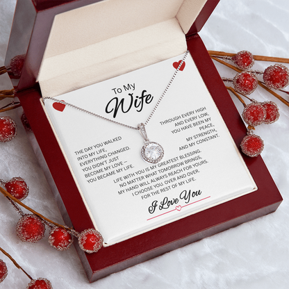 Forever Yours – To My Wife Necklace
