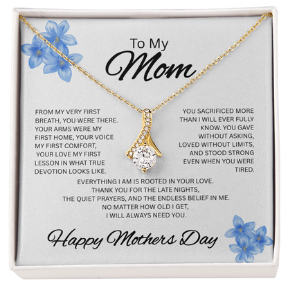 Mother's Day Necklace - Gift for Mom – Meaningful Jewelry from Son or Daughter