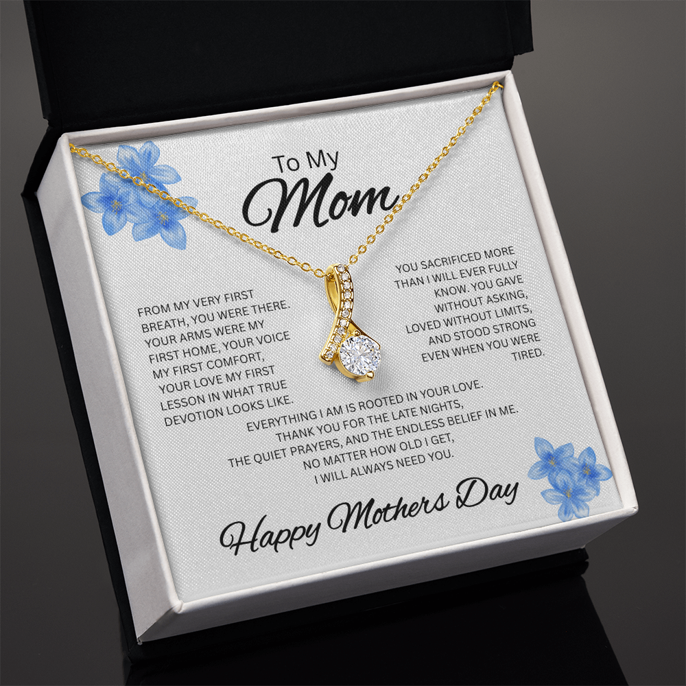 Mother's Day Necklace - Gift for Mom – Meaningful Jewelry from Son or Daughter