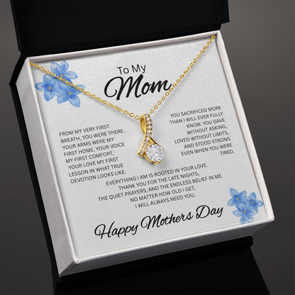 Mother's Day Necklace - Gift for Mom – Meaningful Jewelry from Son or Daughter