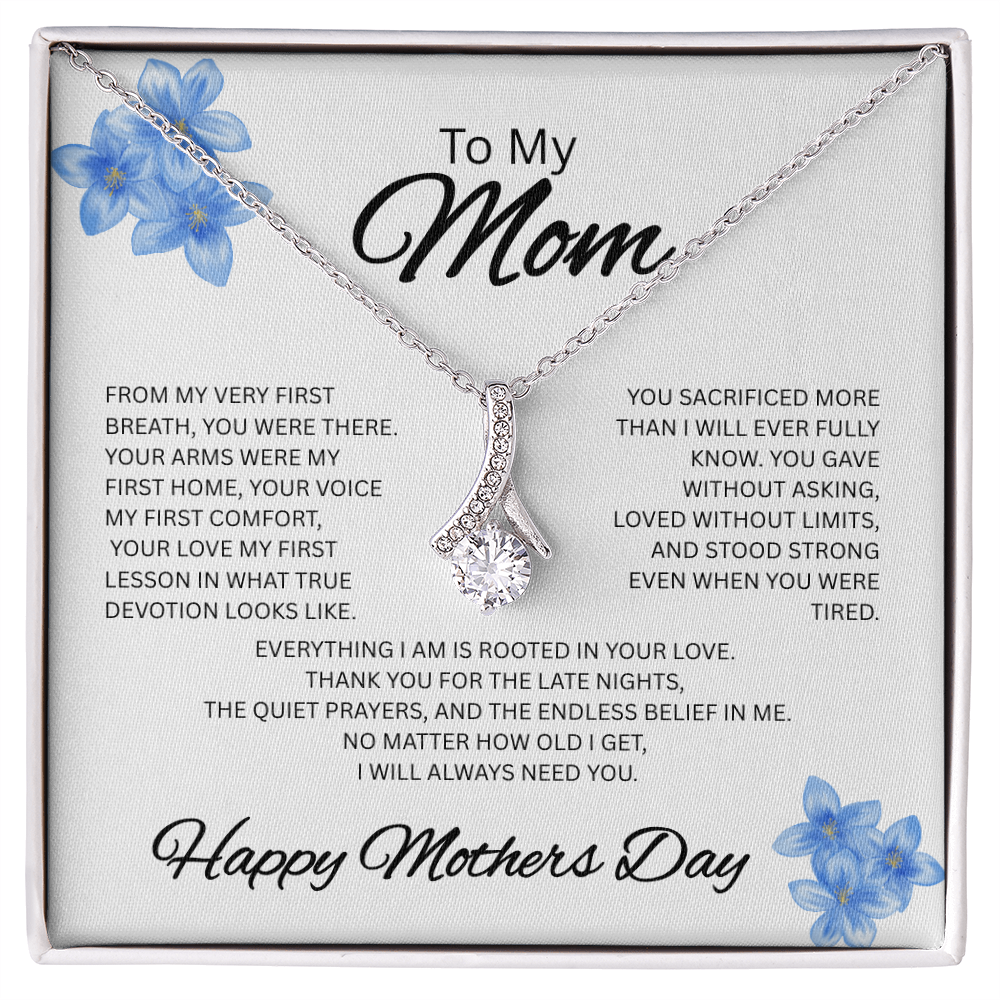 Mother's Day Necklace - Gift for Mom – Meaningful Jewelry from Son or Daughter