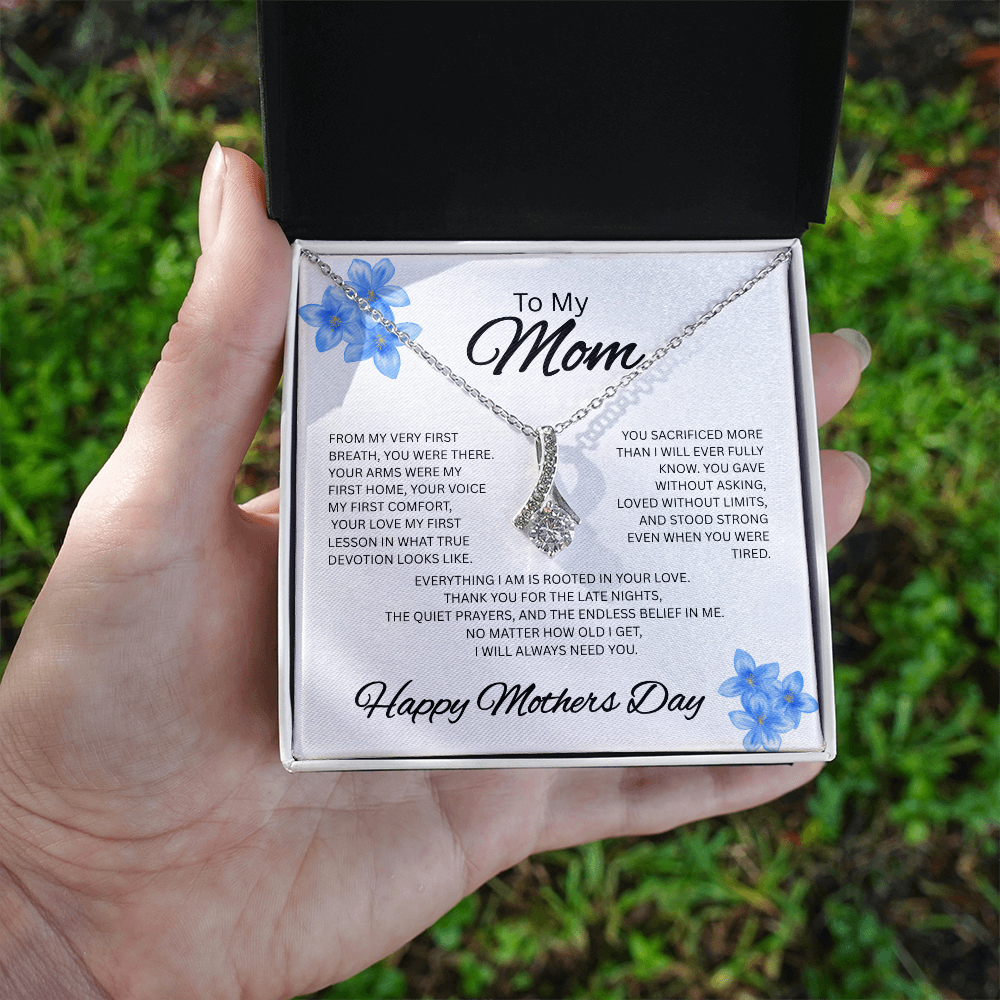 Mother's Day Necklace - Gift for Mom – Meaningful Jewelry from Son or Daughter
