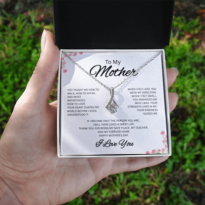 To My Mother Necklace Gift – Meaningful Jewelry for Mom from Son or Daughter