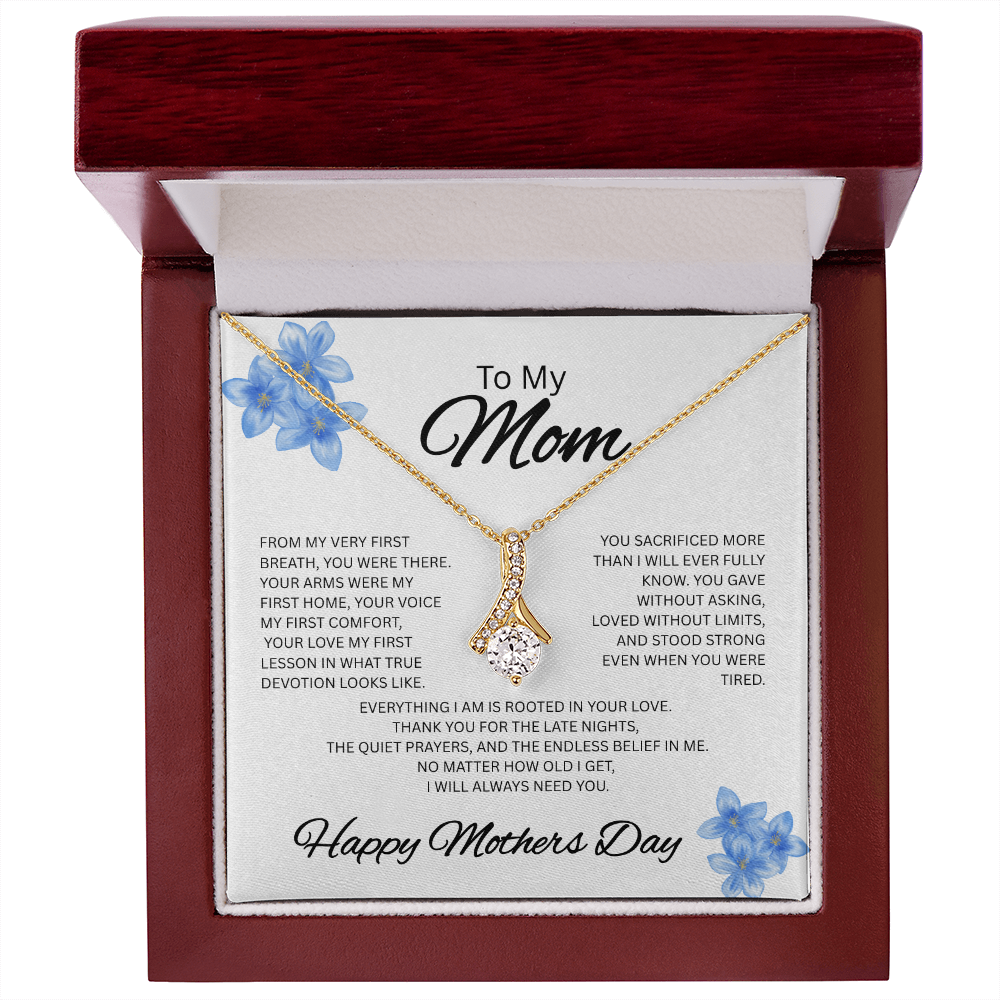 Mother's Day Necklace - Gift for Mom – Meaningful Jewelry from Son or Daughter