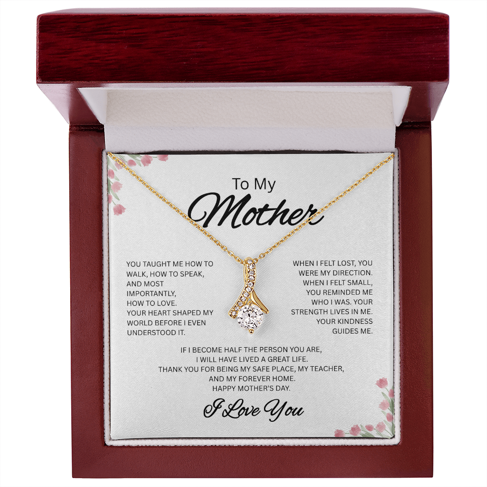 To My Mother Necklace Gift – Meaningful Jewelry for Mom from Son or Daughter