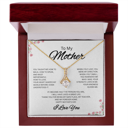 To My Mother Necklace Gift – Meaningful Jewelry for Mom from Son or Daughter