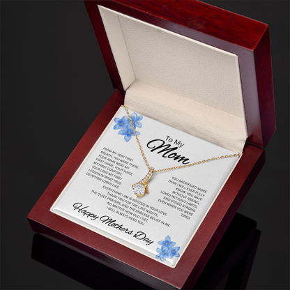 Mother's Day Necklace - Gift for Mom – Meaningful Jewelry from Son or Daughter