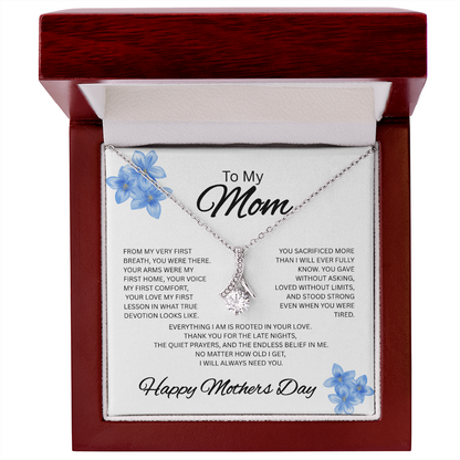 Mother's Day Necklace - Gift for Mom – Meaningful Jewelry from Son or Daughter