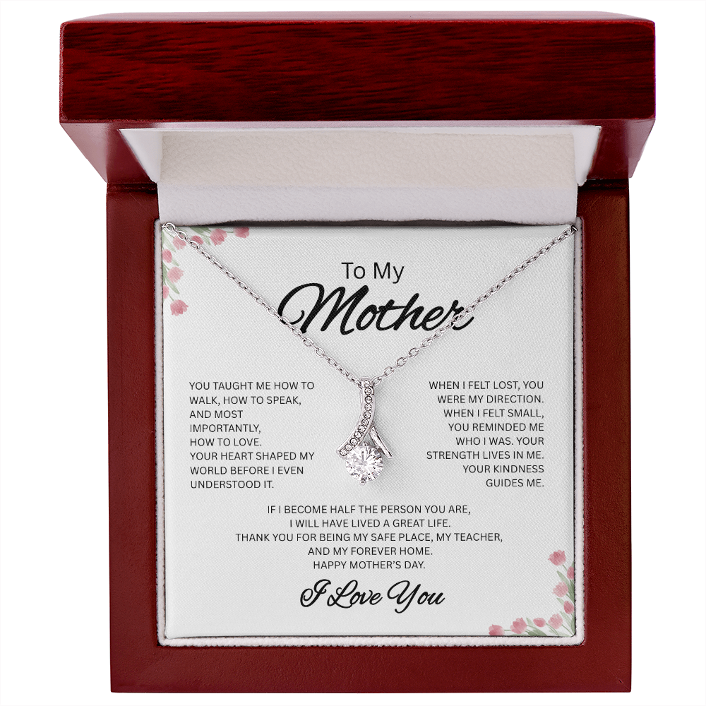 To My Mother Necklace Gift – Meaningful Jewelry for Mom from Son or Daughter