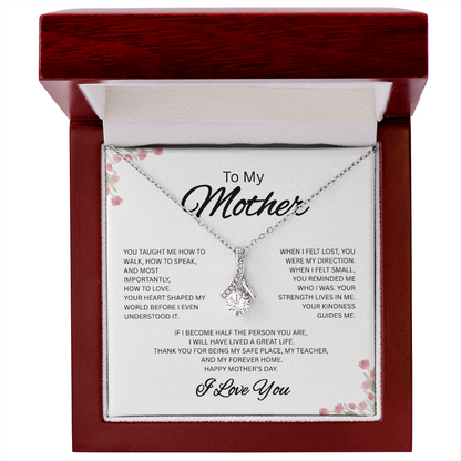 To My Mother Necklace Gift – Meaningful Jewelry for Mom from Son or Daughter