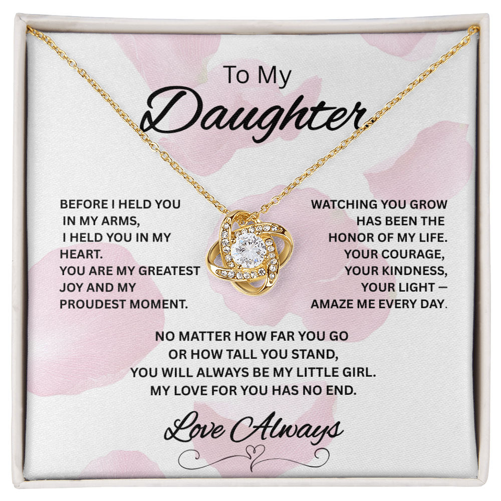 Forever My Little Girl – To My Daughter Necklace