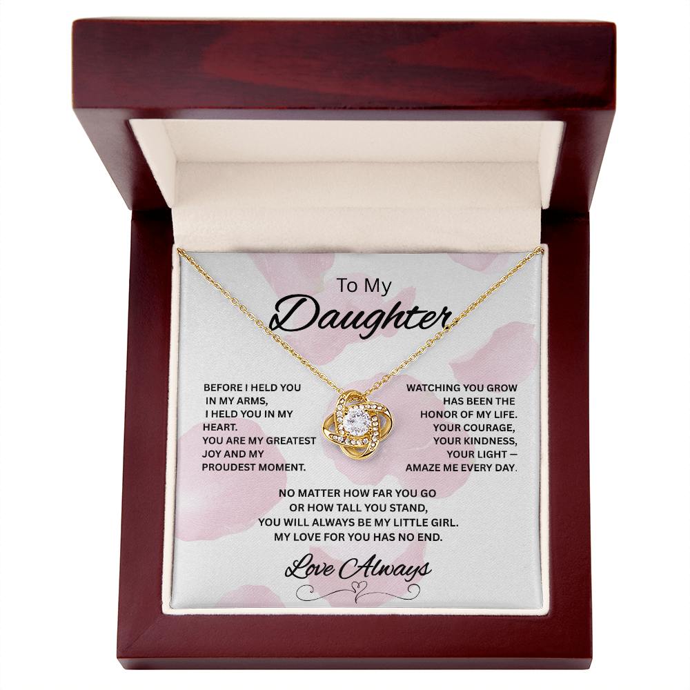 Forever My Little Girl – To My Daughter Necklace