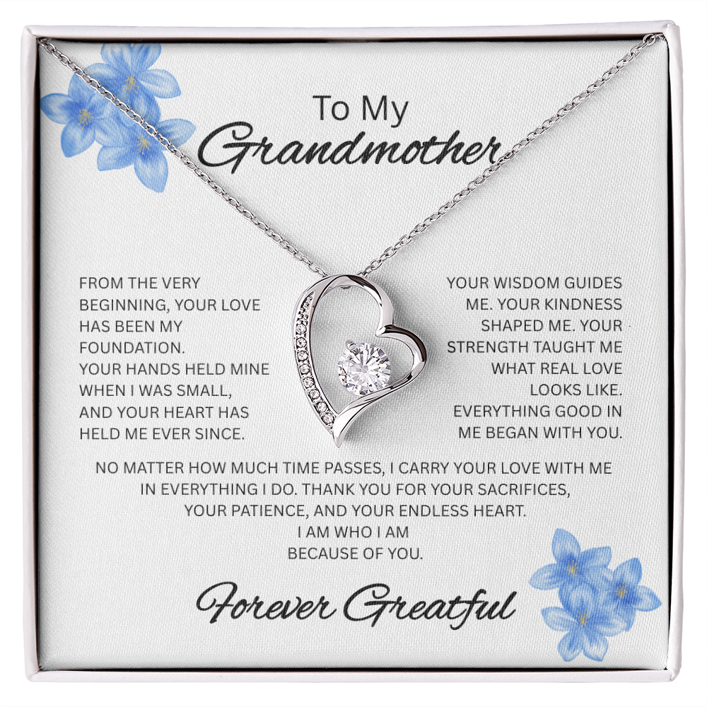 Forever Grateful – To My Grandmother Necklace