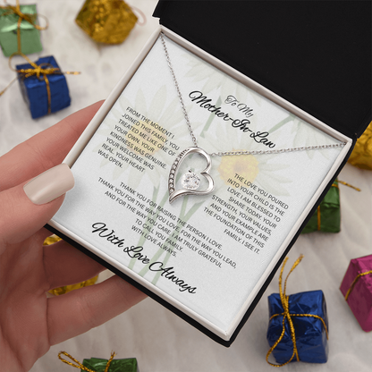 With Love and Gratitude – To My Mother-in-Law Necklace