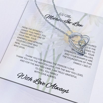 With Love and Gratitude – To My Mother-in-Law Necklace