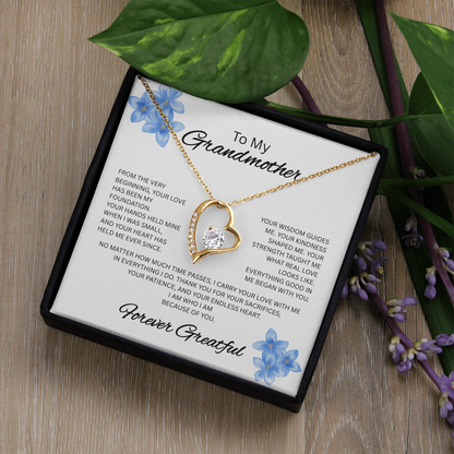 Forever Grateful – To My Grandmother Necklace